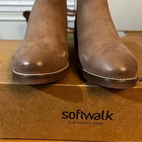 NIB Softwalk Leather Ramona Booties sz 9.5 - Picture 4 of 13